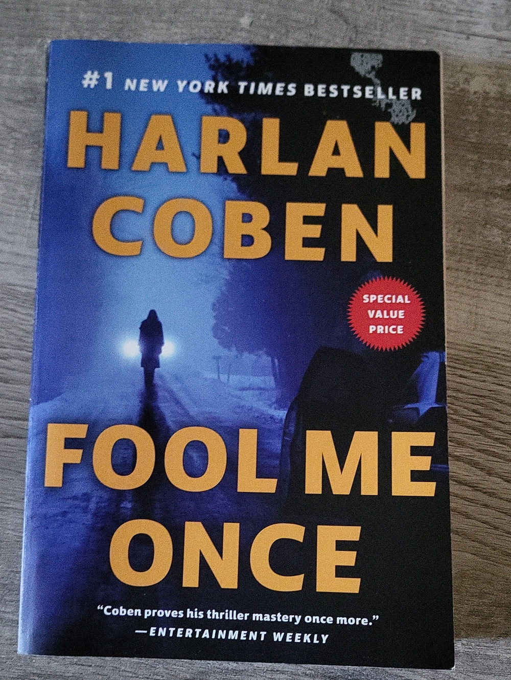 3/$18! Harlan Coben "Fool Me Once" Paperback